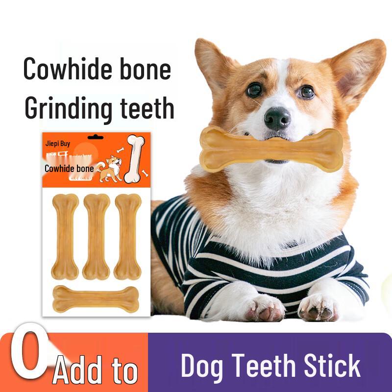 Dog Rawhide Dental Chew Sticks