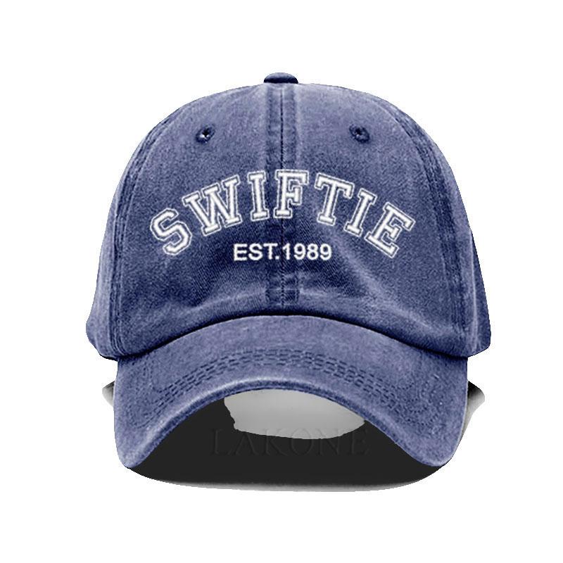 Taylor Swift 1989 Broderi Baseballcaps For Menn Kvinner Mote Vintage Myk Bomull Pappahatt Unisex Gaver Fra Fans
