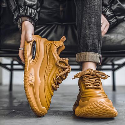 Frühlings- und Herbst-atmungsaktive Dad-Schuhe Freizeit-Schuhe dicke Sohle innen höhenverstellend Sport-Trendschuhe