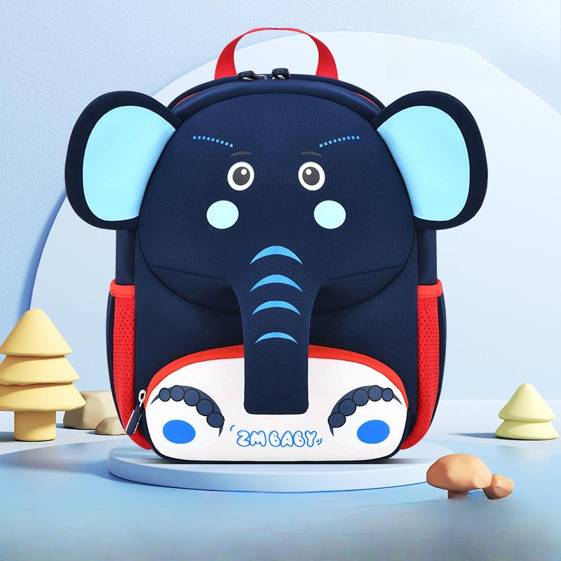 

Kindergarten Schoolbag, Cartoon Cute Baby, Mini Children s Backpack, Diving Material, Lightweight Anti-wandering Backpack