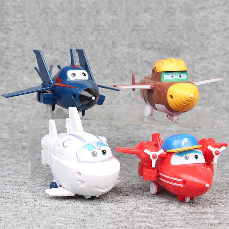 Kids Animation Toy Super Wings Roy Luggage Car Model Children Gift Playset