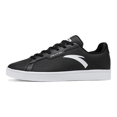 Synthetic Leather Non-Slip Wear-Resistant Low-Top Sneakers Men Sneakers Black 912028003-1