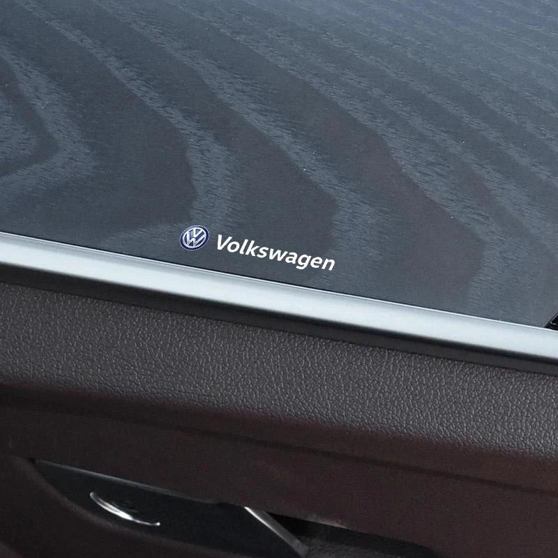 Nuovo Emblema Metallico per Auto Adesivi Tergicristallo Decorazioni Riflettenti Decalcomanie per Volkswagen GOLF 5 Tiguan Polo Golf 6 Golf 7 Jetta Accessori