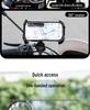 Electric Vehicle & Motorcycle Phone Holder with Battery for Navigation