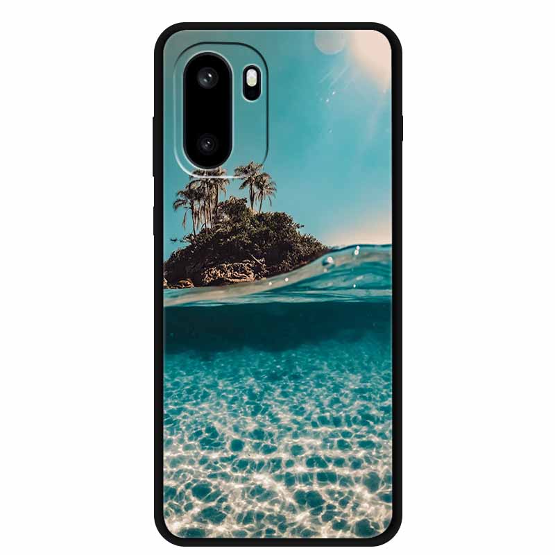 

Cartoon Cover For OnePlus Ace 6 Ace6 Case Sunrise Scenery Tpu Soft Silicone Black Case for OPPO OnePlus Ace6 Anti-Scratch Bumper OnePlus Ace 6