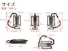 Takagi Aluminum Tool Tool and Easily Attaches and Reduces Back Fits Belts Up To 60mm Holds Tools Up To 3kg Holder, Foldable, Unobtrusive, Holder,