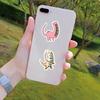 Dinosaur Matte Film Stickers: 50-Sheet Pack for Backpacks & Thermos Decoration