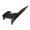 Lip Fin Splitter Spoiler Canard Sticker 6pcs Glossy Black Carbon Fiber Car Styling Front Bumper