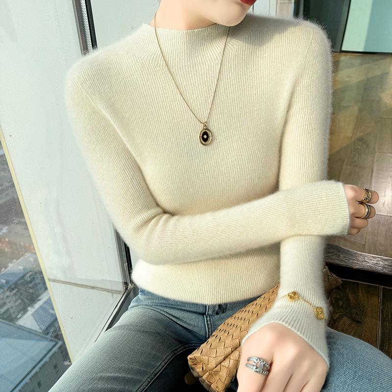 

Women s Slim Fit Wool Knitted Pullover Sweater XXL (135-150 jin)