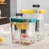 Refrigerator Cold Water Kettle with Faucet Large Capacity Jug Fridge Cold Water Container for Home Kitchen