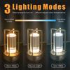 Rechargeable Led Cordless Table Lamp Style Desk Lamps Camping Atmosphere Light Restaurant Creative Beside Night Lights ABS