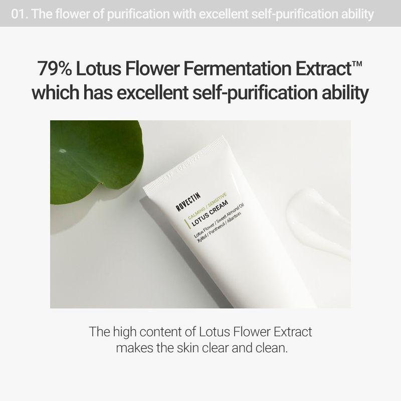 [Rovectin] *renewal* Calming Lotus Cream 60ml