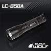 BLACKWOLF 900 Lumens Cree Rechargeable LED Handheld for Bike and Work 18650 XM-L2 Flashlight, Compact, Powerful, Waterproof, Use, Lithium-ion Battery,