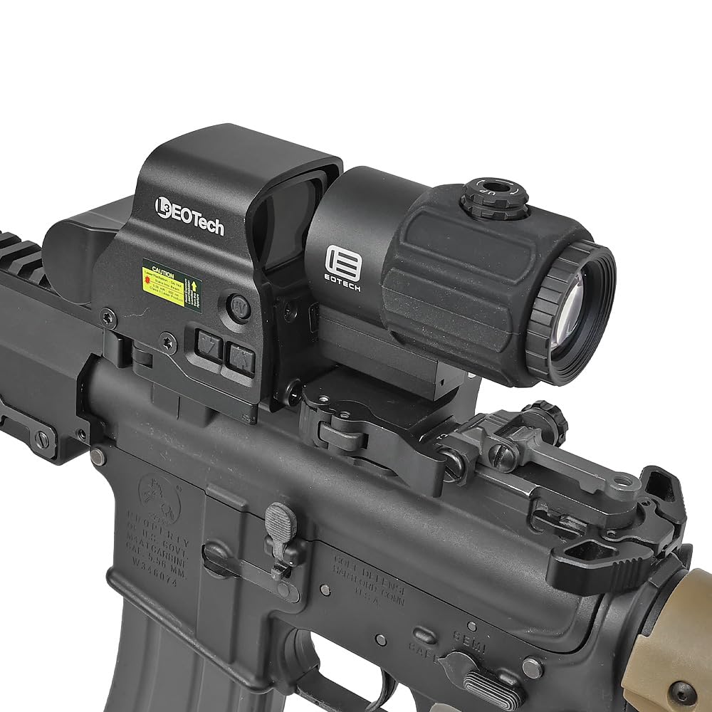 [Military Garage] EVOLUTION GEAR Iotek Type G43 Magnifier Replica with 3x Booster, 7065A Aluminum Alloy, Black