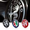 For Alfa Romeo 159 147 Giulietta Stelvio 4C MITO 156 Giulia GT Car Hood Front Rear Trunk Steering Wheel Emblem Badge Replacement zw1