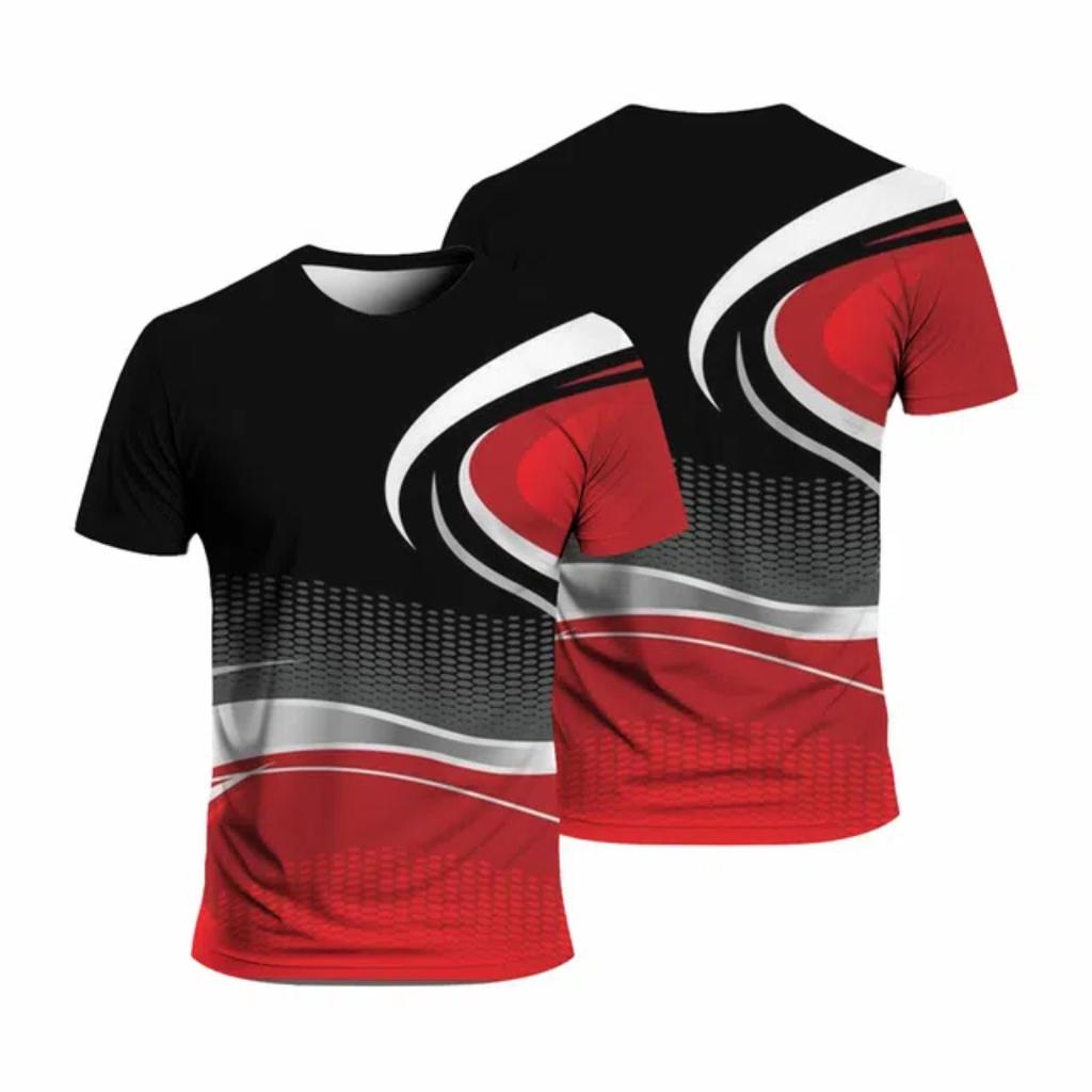 3D Geometric Print Men's T-shirts Summer Mens Sports Clothes O-Neck Short Sleeve Tee 3D Print Men T-shirt Breathable T Shirt Men