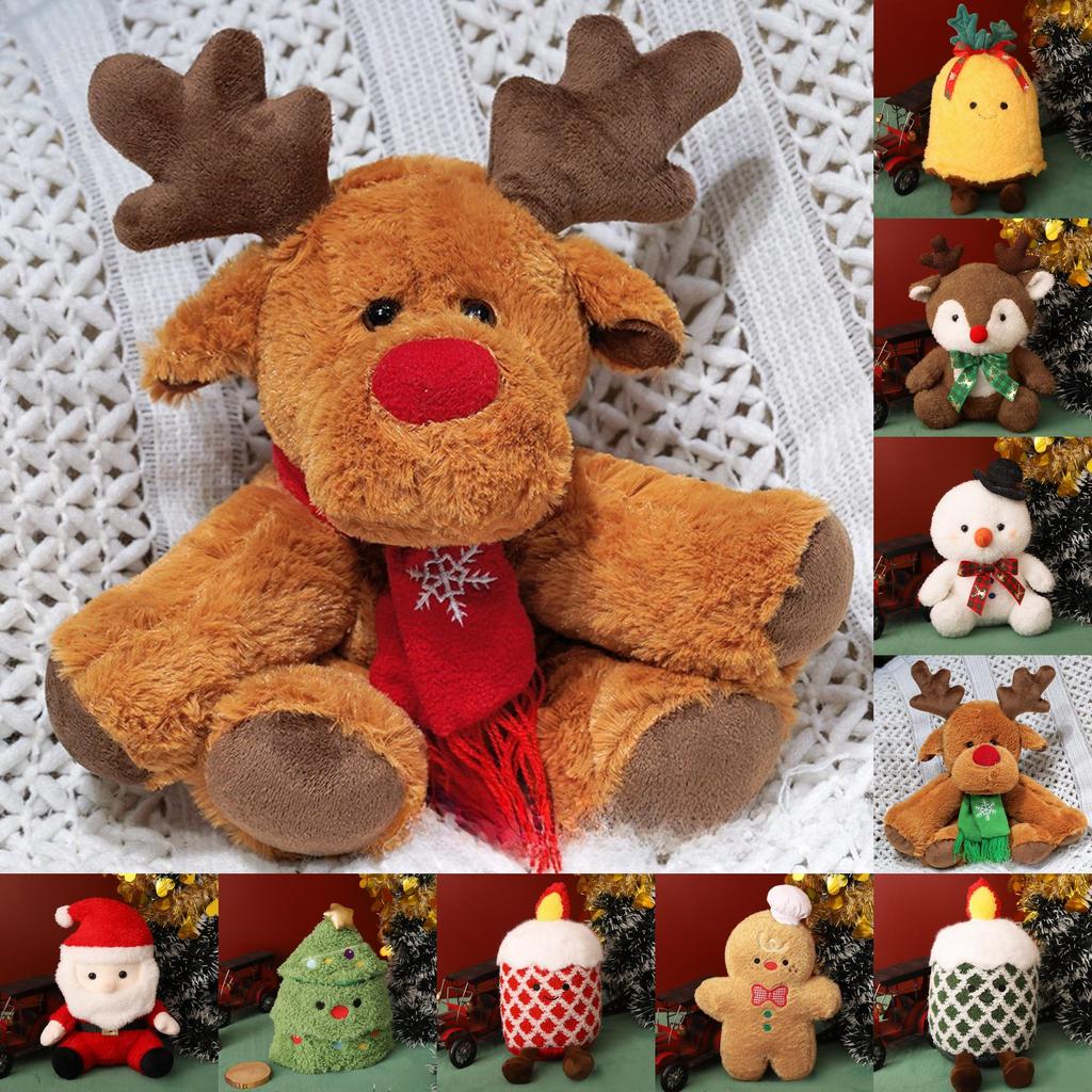 Santa Claus Plush Doll With Pp Cotton Filling For Christmas Home Decor And Collectors