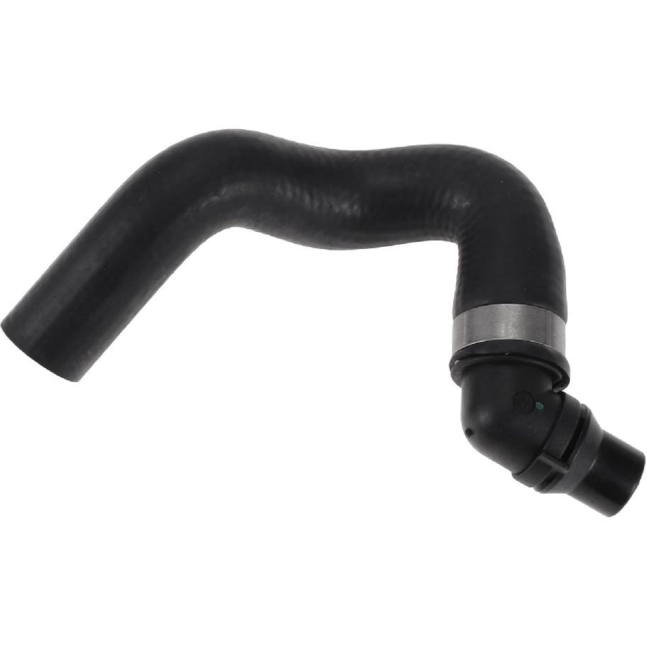 Radiator Coolant Hose for Mercedes-Benz S550 2007-2011 CL550 2007-2010 Good Sealing No.A2218302096 Engine Water Cooling Pipe Cooling Pipe Black 1 Pc