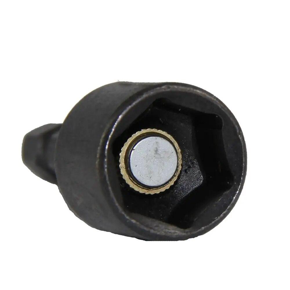 14 Pcs Power Magnetic Nut Driver Drill Bit Set Metric & SAE Socket Wrench & Screw 1/4 Inch Dr. Hex