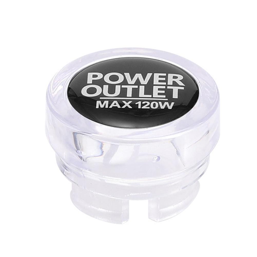 1pc Car Socket Plug Protective Cover Power Outlet Button Cap Interior Replacement Parts Dust Plug Vehicle Car Accessories