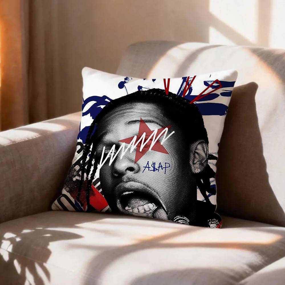 COOL RAPPER AAsap RRocky Pillow Case Pattern Printed Pillowcase For Living Room Sofa Cushion Cover