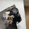 Strukturierte Litschi-Muster Handtasche Damen Neue trendige und modische Pendler-Umhängetasche Sommer Vielseitige Messenger Bag