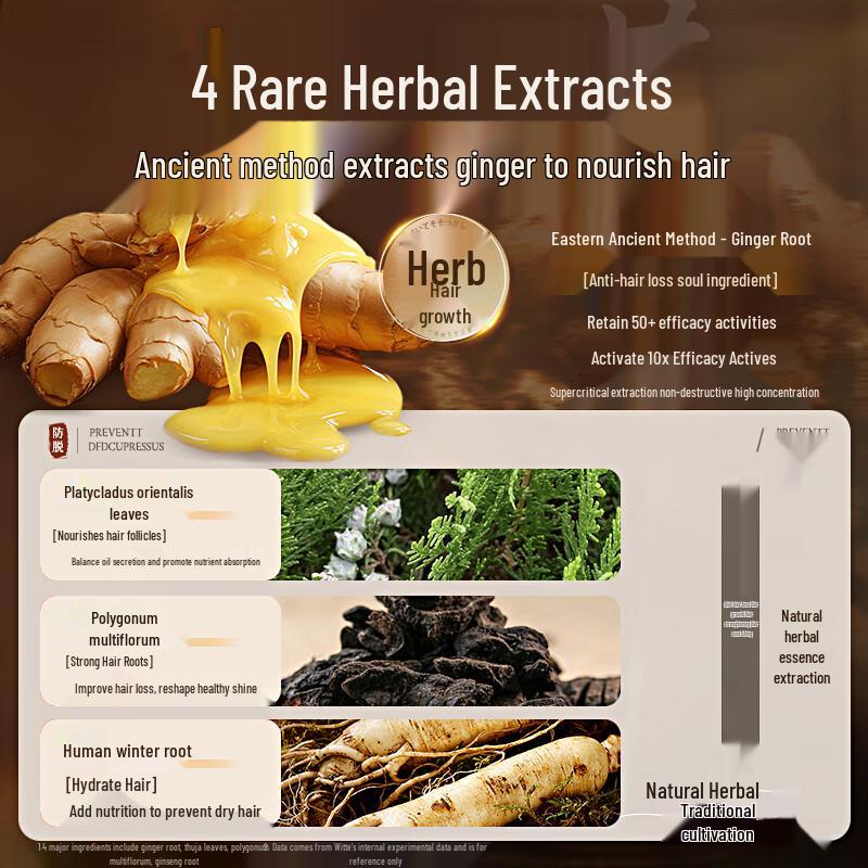 vetes Ginger Anti-Hair Loss & Growth Shampoo 800ml