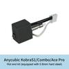 For Anycubic Kobra S1 Hotend Kit Brass Hardened Steel Nozzle 0.4 0.8 1.0Mm Quick Swap Nozzle For Anycubic Kobra S1 Combo/Ace Pro