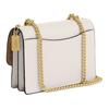 COACH Klare Cross Grain Leather Shoulder Bag, Crossbody Bag Small Women's Chalk White C9949-IMCHK