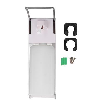 Wall Mount Soap Dispenser Hand Or Elbow Press Liquid Shampoo Dispenser Bottle for Bathroom Kitchen