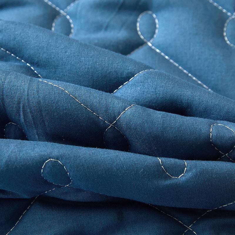 Blue Waterproof Mattress Cover Zipper Bed Covers Thicken Fitted Sheet All Inclusive Bedsheet Yatak örtüsü(Pillowcase Need Order)