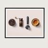 Coffee Poster Coffee Filter Coffee Beans Espresso Cappuccino Canvas Painting Prints Wall Art Pictures Modern Kitchen Shop Decor
