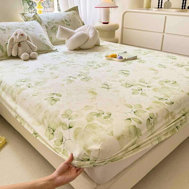 100% cotton Class A maternal and infant grade pure cotton abraded mattress single-piece bedspread Simmons mattress cover protective cover
