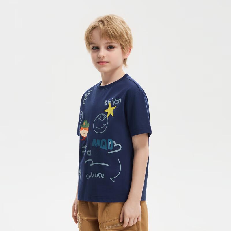 MQD Boys' Cartoon Short Sleeve T-Shirt