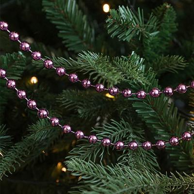 Creative Colored Bead Chain DIY 5/10M Christmas Decoration Bead String Craft Decorative Christmas Decoration Holiday Supplies