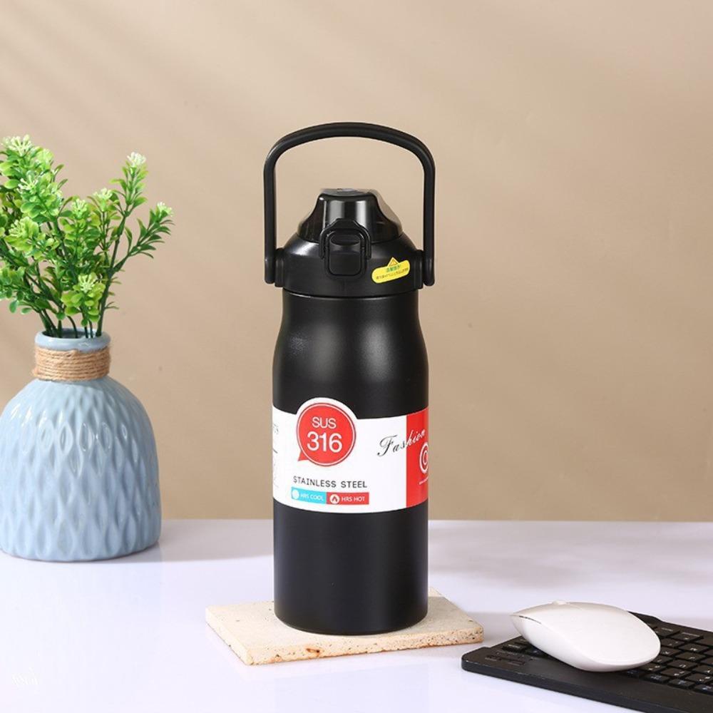 316 Stainless Steel Thermal Water Bottle 1200ml Travel Insulated Cup Vacuum Flask  Sports