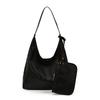 New Casual Retro Large-Capacity Tote Bag Women'S Popular Versatile Foreign-Style Woven Bucket Bag Shoulder Women'S Bag