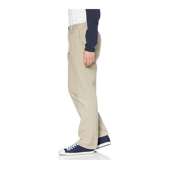 [Amazon Essentials] Men's Chino Pants, No-Tuck, Wrinkle-Resistant, Straight Fit