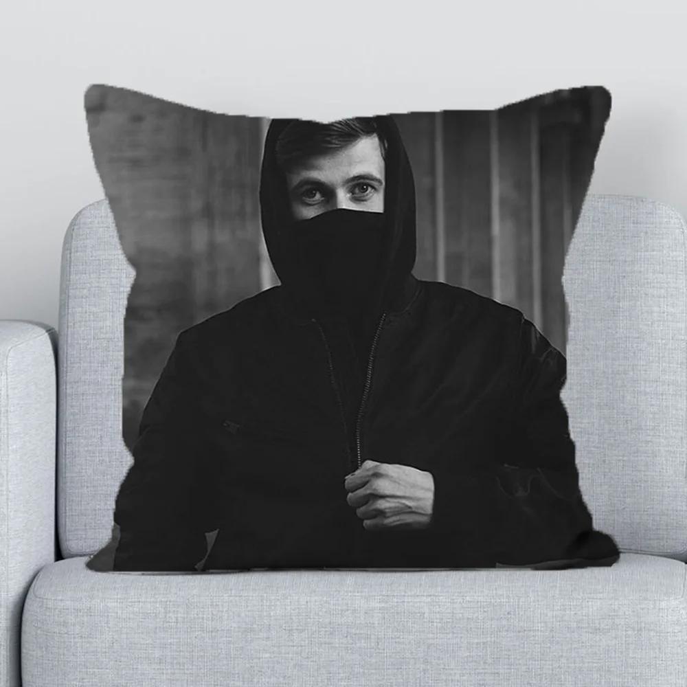 A-Alan Walker Decorative Pillows for Sofa Body Pillow Cover 45x45 Pillowcase 45*45 Pillowcases 40x40 Lounge Chairs Cushions Hugs