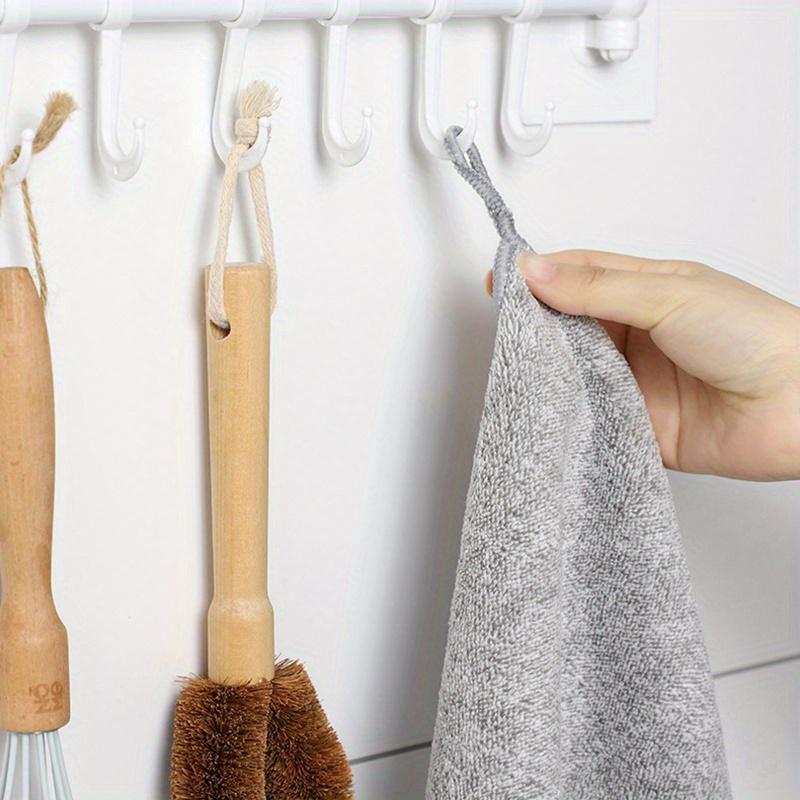 5pcs Dishwashing Towel Cleaning Cloth Dishwashing Cloth Kitchen Dishcloth