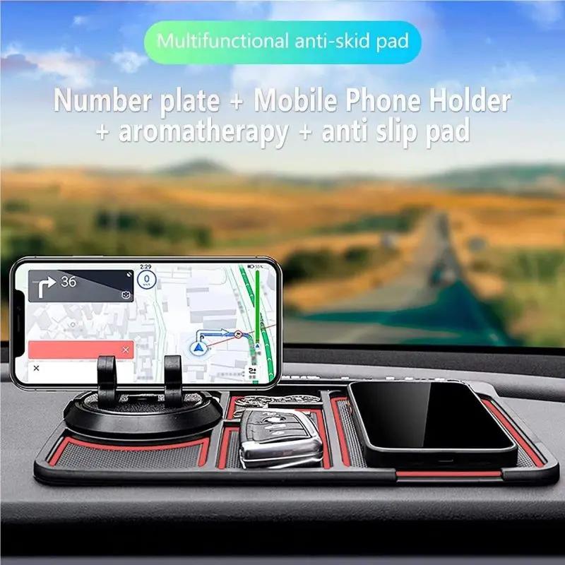 NON-SLIP Multifunctional Phone Pad for Car Anti-Skid Car Dashboard Multi-Purpose Phone Car Non-Slip Pad