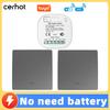 Battery-free, Waterproof, Self-powered Smart Switch; Wireless and Adhesive, Remote Control for Easy Household Use.