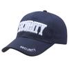 Security Baseball Cap Embroidered Men's and Women's Summer Outdoor Sun Protecti and Breathable Sun Hat