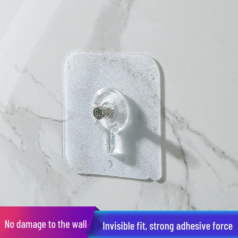 No-Punch Traceless Adhesive Wall Hooks for Frames and Shelves