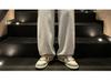 Men's Retro Solid Color Jeans: Spring & Autumn Straight-Leg Dad Pants, Loose Fit, Black/Grey, Wide Leg, Versatile Casual Long Pants