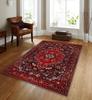 Special Red Blue Area Rug Carpet Machine Washable Mat Living Room Vintage Style Classic Oriental Traditional Carpet Boho Mats