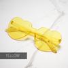 Candy Color Heart Shape Ocean Personality Frameless Children's Sunglasses Fashion Candy Love Sunglasses
