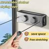 New 5.1 Meters Retractable Clothesline Dryer Indoor/Outdoor Bathroom Drying Rack Clothes Rack Laundry Drying Hanger Double Layer
