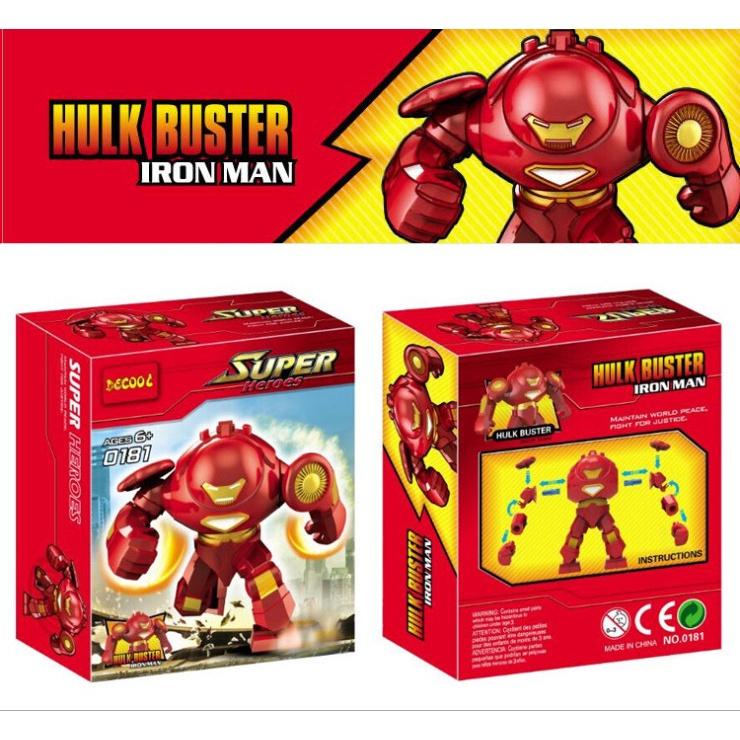 Minifigures Batman Fighter Avengers Hunk Building Block Toy Figure