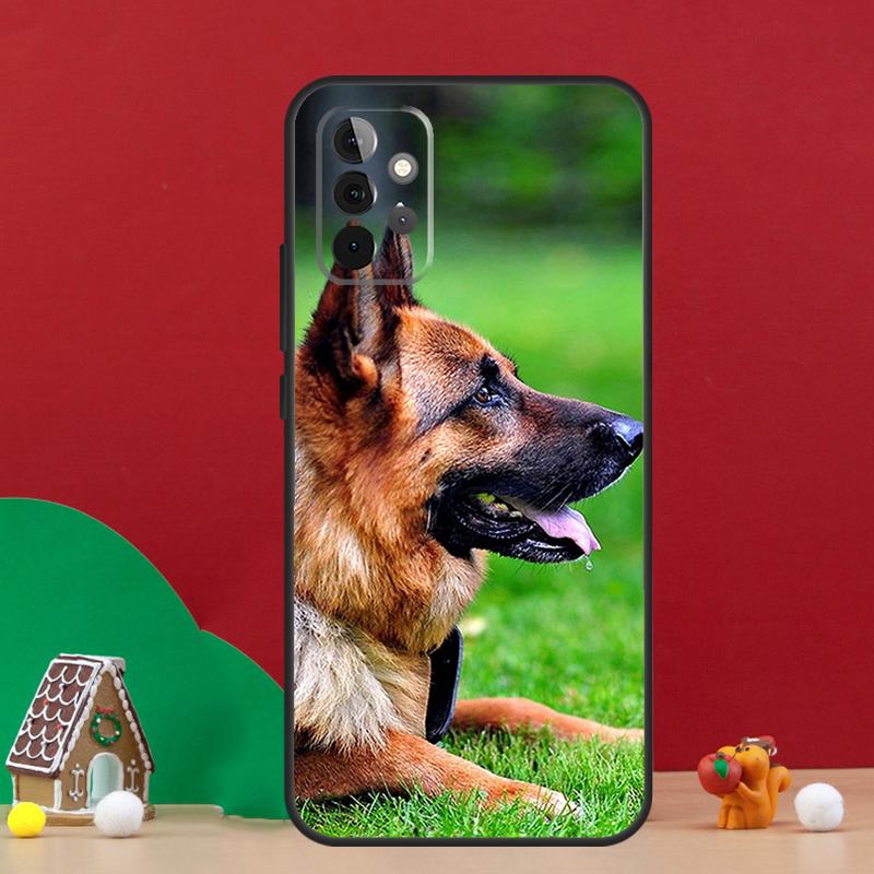 German Shepherd Dog Case For Samsung Galaxy A36 A56 A06 A13 A53 A32 A12 A22 A52 A35 A17 A16 A55 A15 A54 A34 A14